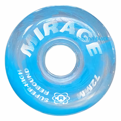 Сет коліс Atom серії Mirage (Блакитні) Зображення