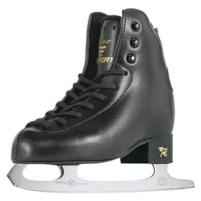 Фігурні ковзани Risport Lux Black з лезами MK 21 Зображення